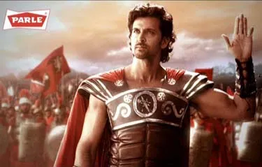 Roman emperor Hrithik woos consumers in Parle Milano campaign