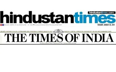 Hindustan Times, The Times of India increase cover price in Delhi