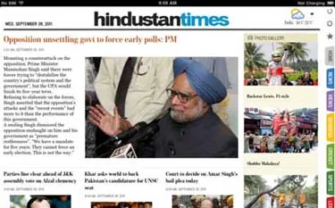 Hindustan Times launches its iPad App