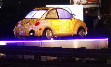 Volkswagen & Mudra Max go 360 on OOH for Think Blue