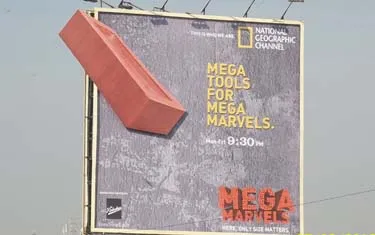 NGC creates 'MEGA' buzz with outdoor campaign