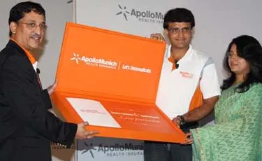 Apollo Munich appoints Sourav Ganguly as brand ambassador