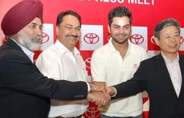 Toyota signs Virat Kohli as brand ambassador