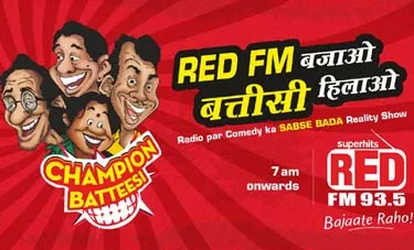 Red FM goes the comedy way with 'Champion Batteesi'