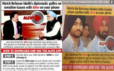 TOI launches Alive app, India’s first AR newspaper experience
