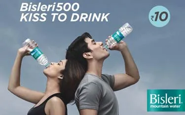 Bisleri launches a new campaign ‘Kiss to Drink’