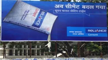 Reliance Cement enters with a bang in OOH media