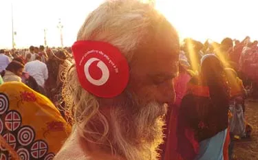 Vodafone sings devotional music at Kumbh