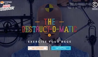 Comedy Central lets you vent your anger with ‘Destruct-O-Matic’