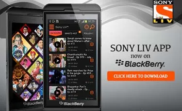 Sony LIV launches its video-on-demand service on BlackBerry smartphones