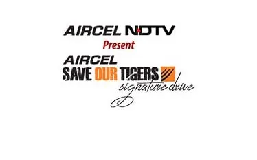 NDTV-Aircel launch the ‘Save Our Tigers’ Signature Drive 2014