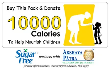 Sugar Free asks people to donate their calories