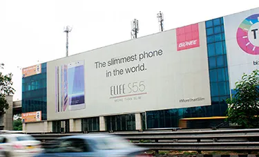 Gionee’s larger-than-life outdoor campaign