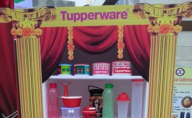 Tupperware engages through ‘wedding’ themed outdoor activations