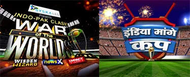 NewsX, India News partner with PTV Sports and DIN News this World Cup