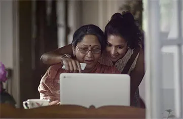 Hold your mom’s hand as she discovers a new world, says Google
