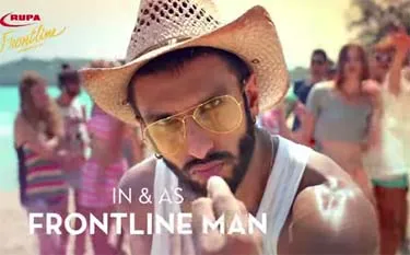Rupa Frontline brings in a touch of irreverence with Ranveer Singh