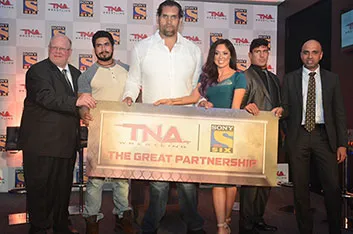 Sony Six and TNA to bring live wrestling events to India