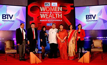BTVi hosts Women & Wealth show with Rakesh Jhunjhunwala