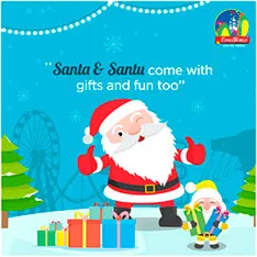 Double fun with ‘Little Santu’ this Christmas at EsselWorld