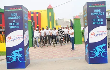 Kansai Nerolac observes Swacch Bharat’s 2nd anniversary with a cyclathon