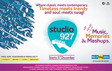 92.7 Big FM launches ‘Studio927’ of retro songs with a contemporary twist