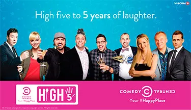 Comedy Central celebrates five-year anniversary