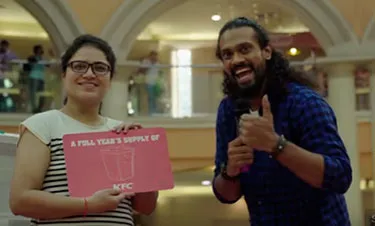 KFC India rewards attention deficit consumers for not ‘zoning out’