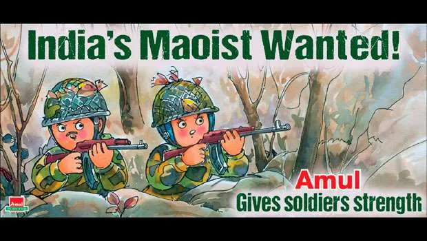 Amul defends ad on Sukma attack as netizens find it in bad taste