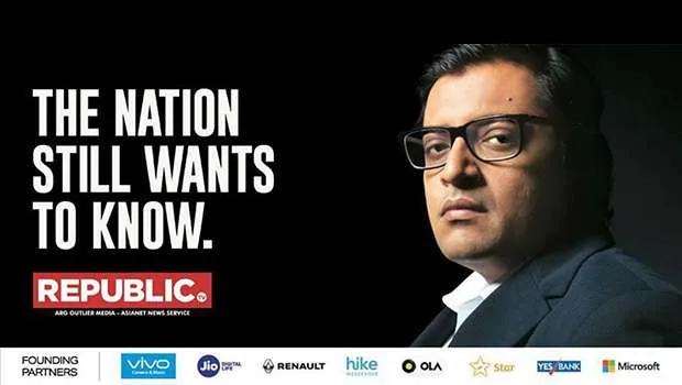 Republic TV to launch with eight sponsors