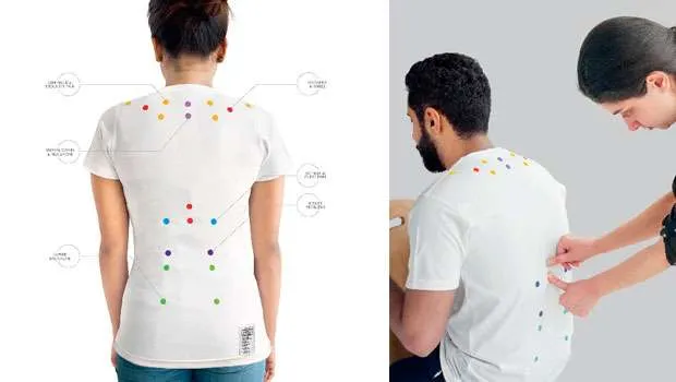 Now a T-shirt that also gives you a massage