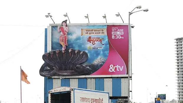 &TV’s new show Paramavatar Shri Krishna gets innovative outdoor buzz