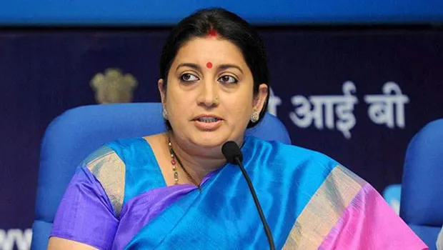 I&B Minister Smriti Irani to be the Chief Guest of Honour at Marquees 2017