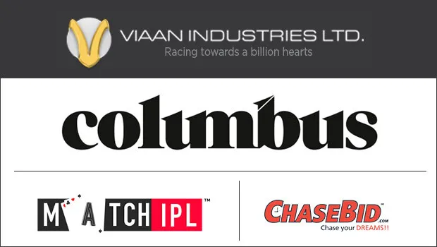 Viaan Industries appoints Columbus India to handle digital duties for chasebid.com & MatchIPL