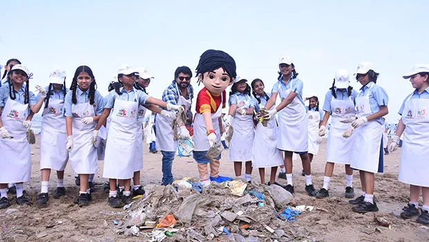 Viacom18 and CMCA join hands to clean Mumbai beaches after Ganpati visarjan