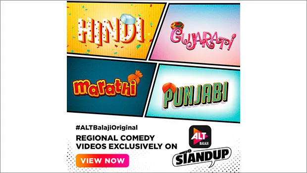 ALTBalaji offers original stand-up comedy in regional languages