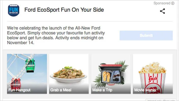 Ford launches search campaign with Google for its new Ford EcoSport