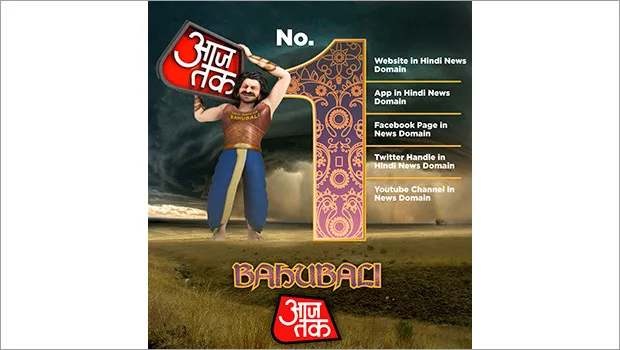 Aajtak.in to launch Bahubali theme based campaign