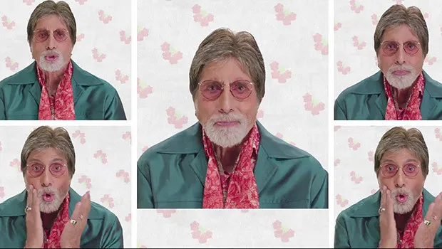 Big B dons new hat of an Acapella singer in Navratna oil’s music video