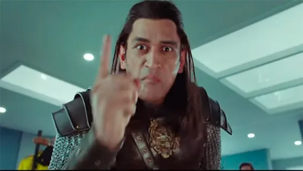 Snickers’ brand ambassador Dhoni features in new ad in a drama king avatar