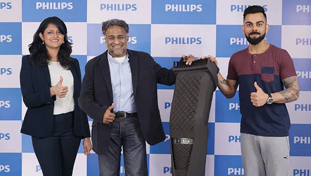 Virat Kohli takes the baton for Philips India’s male grooming products as brand ambassador