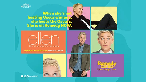Romedy Now brings 16th season of The Ellen DeGeneres Show