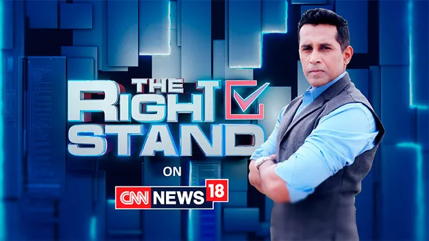 Anand Narasimhan takes The Right Stand on CNN-News18 