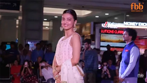 fbb’s airport fashion show marks launch of festive season collection