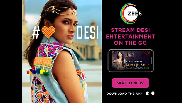 Zee5 goes international, launches ‘Dil se Desi’ campaign to celebrate our ‘desiness’