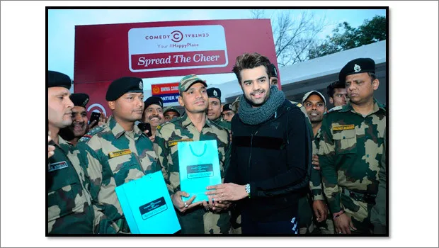 Comedy Central ‘Spreads The Cheer’ among jawans at BSF training camp