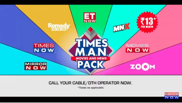 Times Network rolls out Times M.A.N (Movies and News) pack campaign for TRAI’s new regime