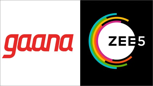 Zee5 and Gaana join hands to offer users free access to their platforms 