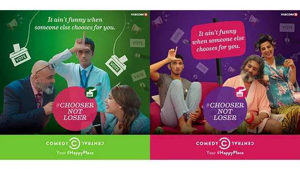 Comedy Central reminds Indians the right to choose their leader in #ChooserNotLoser campaign