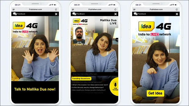 Mindshare India, Idea launch AI-led voice-enabled, video-chat bot ad to educate users